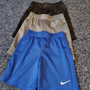 3 pairs of Nike size 6 shorts